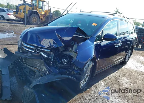 2016 Honda Odyssey Se from USA, damaged, VIN 5FNRL5H32GB134062